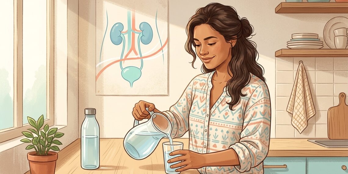 A melhor forma de “limpar os rins” não é detox: o hábito simples que reduz a concentração da urina