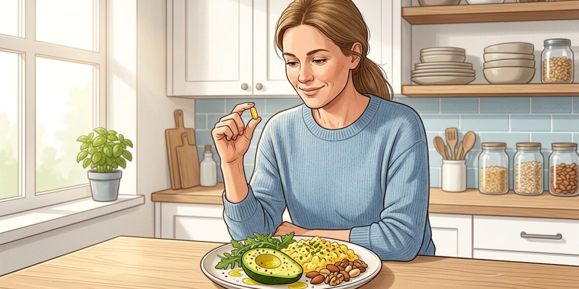 Vitamina D absorve melhor com gordura? Nova revisão explica por que o jeito de tomar pode importar