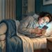 Tela antes de dormir: como a luz azul pode atrasar a melatonina e piorar o sono