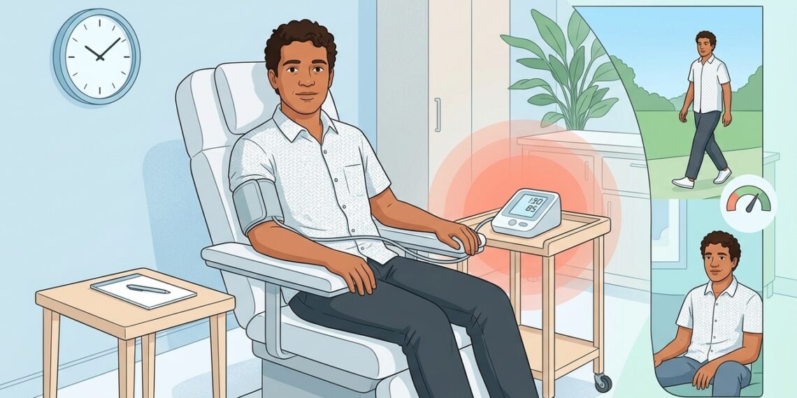 A pressão arterial dele só fica alta no consultório médico? O que pode ser feito em relação à síndrome do jaleco branco?