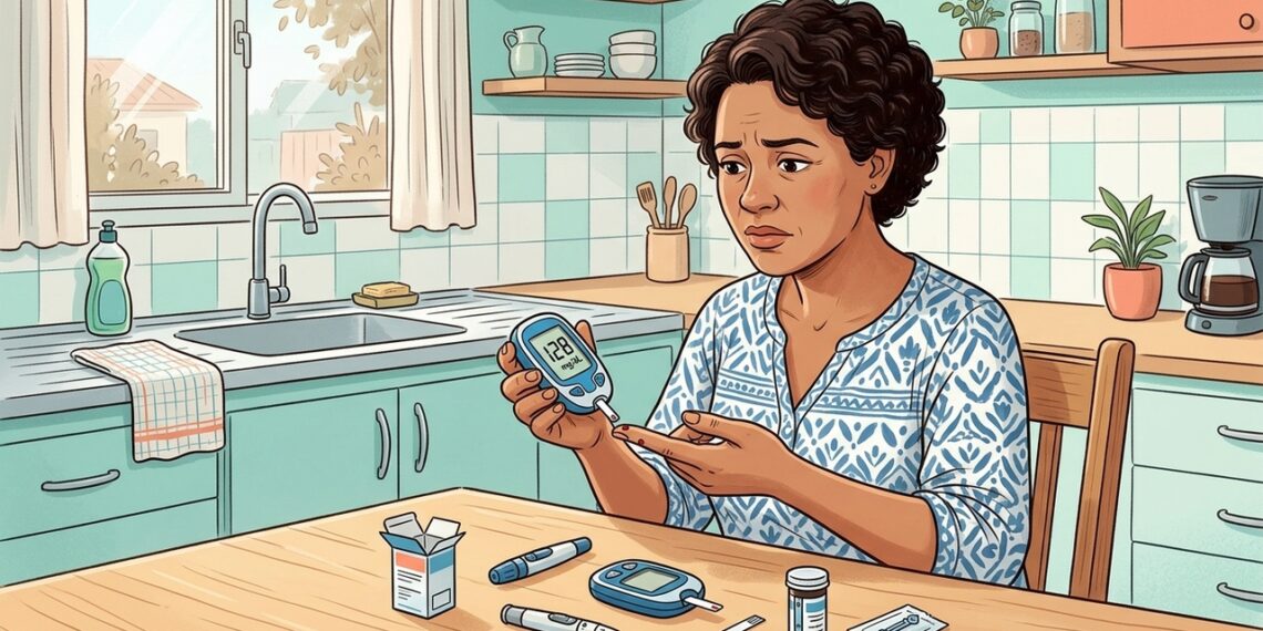 Glicose alterada no dedo: os detalhes simples que podem mudar a leitura no aparelho