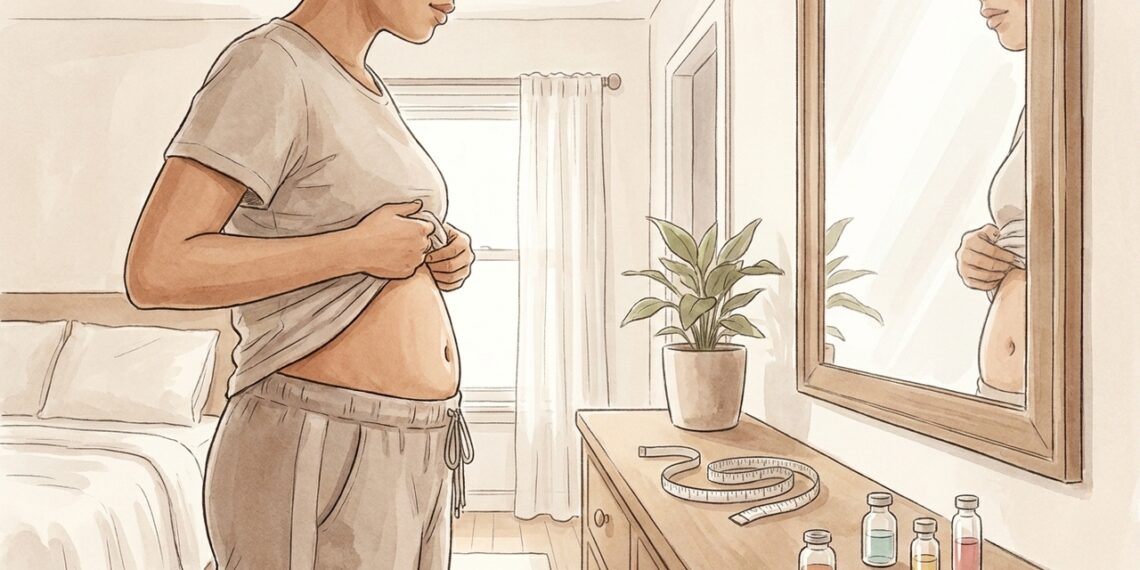 Barriga inchada nem sempre é gordura: o elo pouco lembrado entre fígado gorduroso e diabetes tipo 2