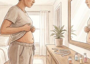 Barriga inchada nem sempre é gordura: o elo pouco lembrado entre fígado gorduroso e diabetes tipo 2