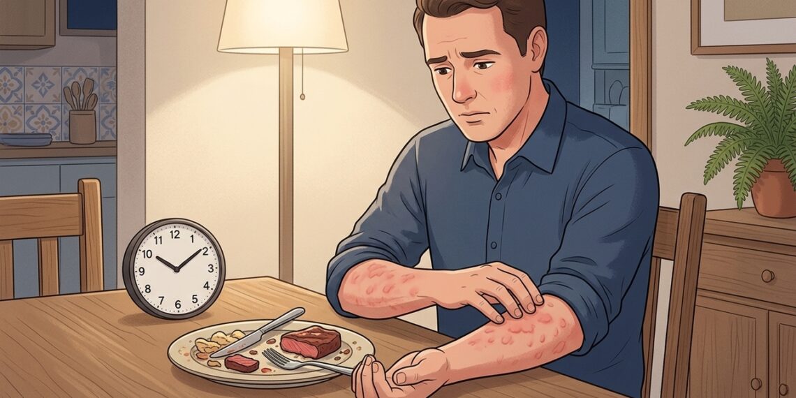 Alergia à carne depois de picada de carrapato: o quadro emergente que pode demorar horas para aparecer