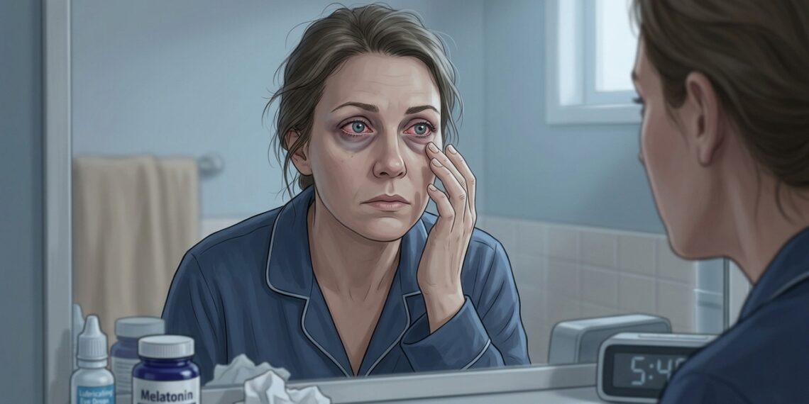 Distúrbios do sono também são claramente visíveis nos olhos: fique atento a esses sinais