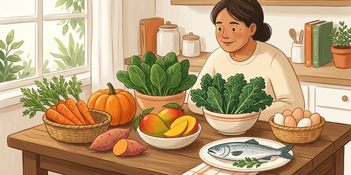 Pele seca, visão e imunidade: quando a vitamina A entra na conversa sem exagerar na suplementação