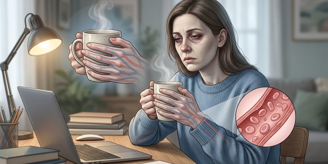 Cansaço constante e sentir as mãos e os pés frios pode ser um dos primeiros sinais de anemia
