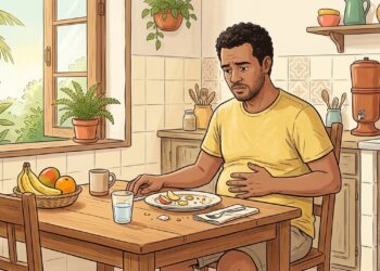 Inchaço abdominal após as refeições não é sempre glúten: digestão lenta e intolerâncias comuns podem explicar o desconforto