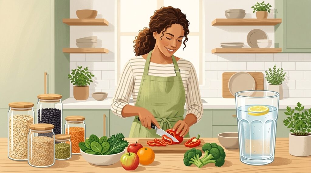 O que comer para cuidar do intestino: a relação entre fibras e digestão