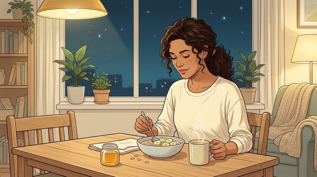 O que você deve comer à noite para dormir melhor?