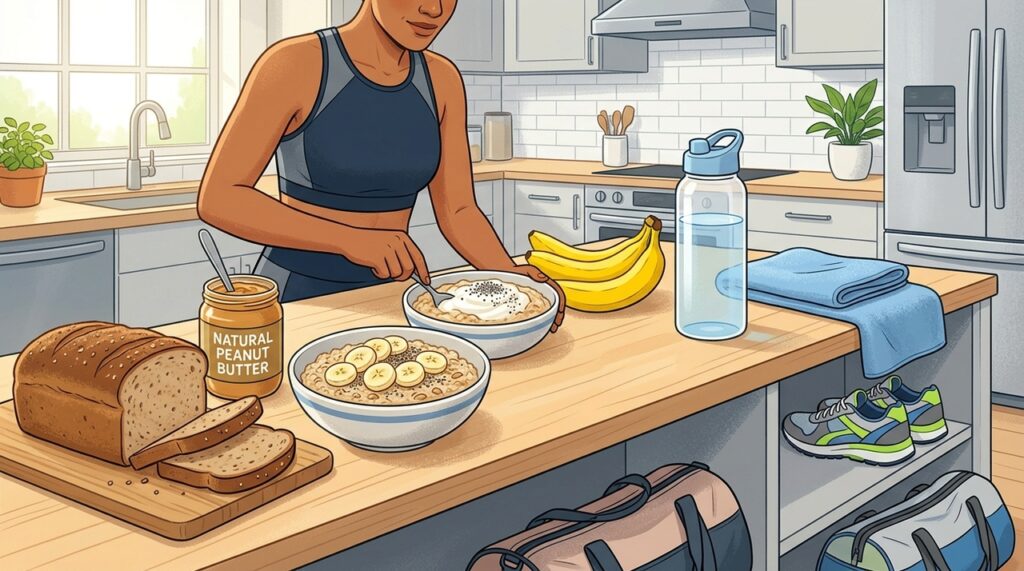 O que comer antes de treinar: a relação entre alimentação e desempenho