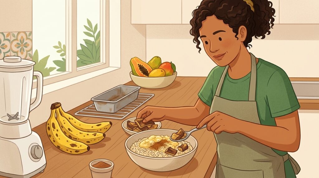 Casca de banana mais madura: por que a fruta inteira é mais nutritiva do que parece