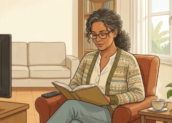 Nem todo tempo sentado pesa igual: por que trocar TV por leitura pode proteger a memória