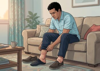 Pernas inchadas no fim do dia: quando o problema pode ser nas veias, não só retenção de líquido