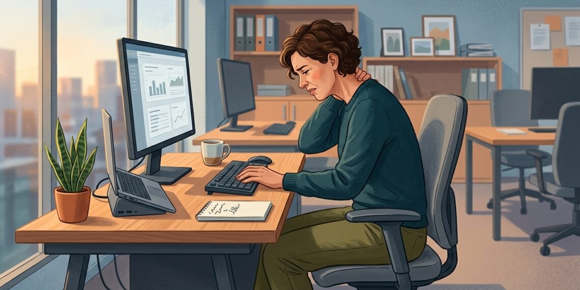 Você sente dores nas costas no fim do dia? Essas 5 mudanças simples podem aliviar