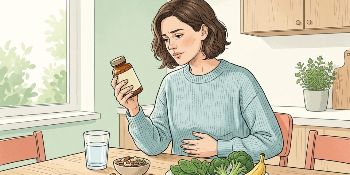 Magnésio para sono e cãibras: o efeito colateral intestinal que muita gente confunde com detox
