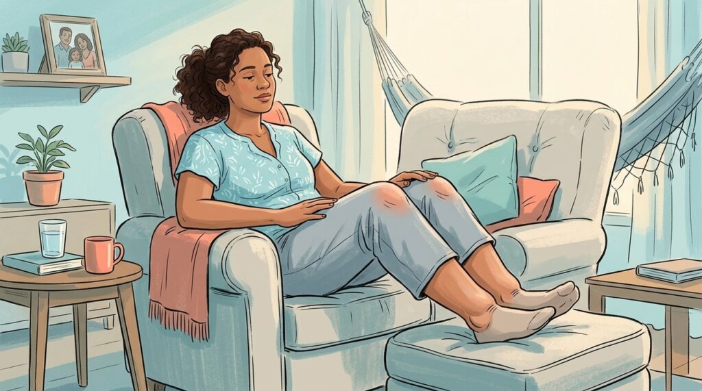 O que causa dor nos joelhos e inchaço nas pernas?