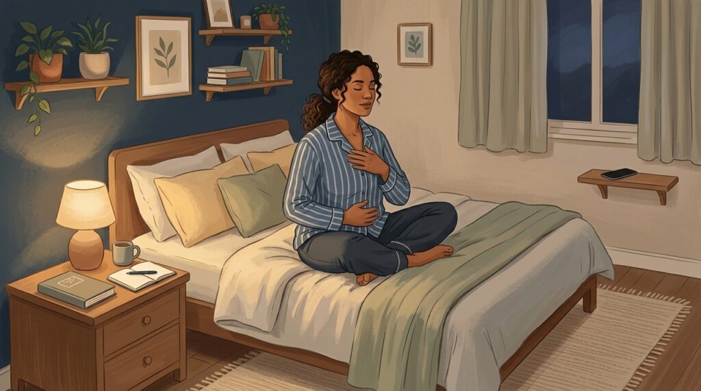 Você vive com a mente acelerada na hora de dormir? Essas 5 mudanças simples podem acalmar os pensamentos