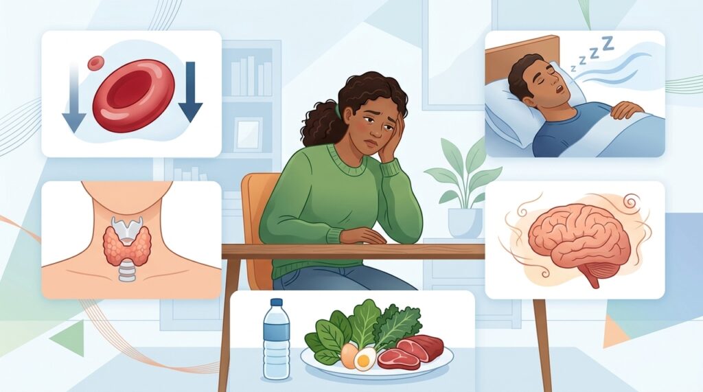 Nem todo cansaço é falta de sono: os sinais que ajudam a diferenciar as causas mais comuns