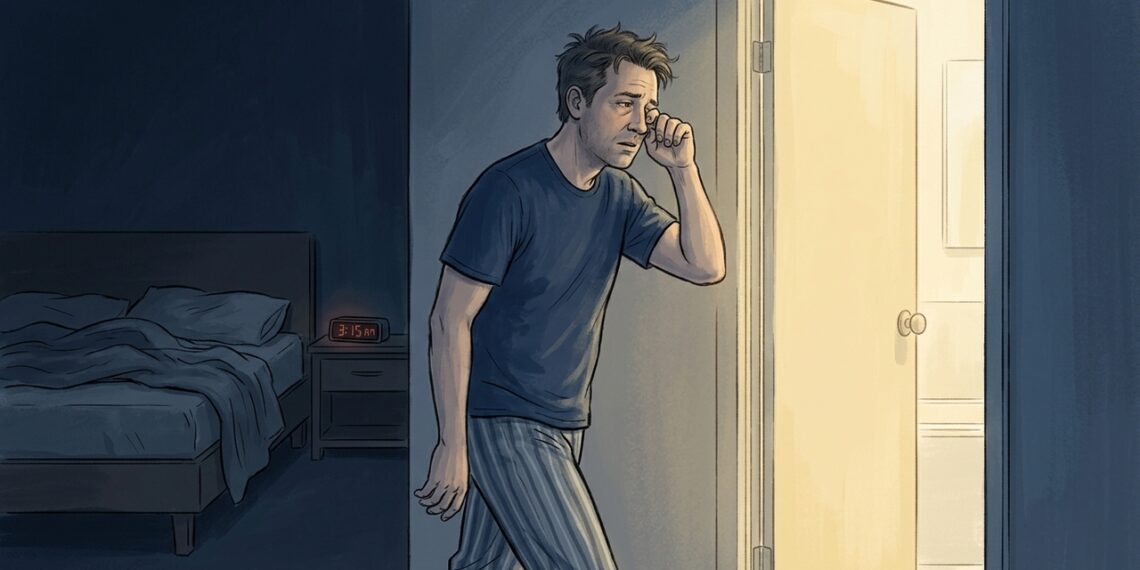 Acordar para urinar à noite não é só excesso de água: o novo guia aponta sono, rins e bexiga como pistas importantes