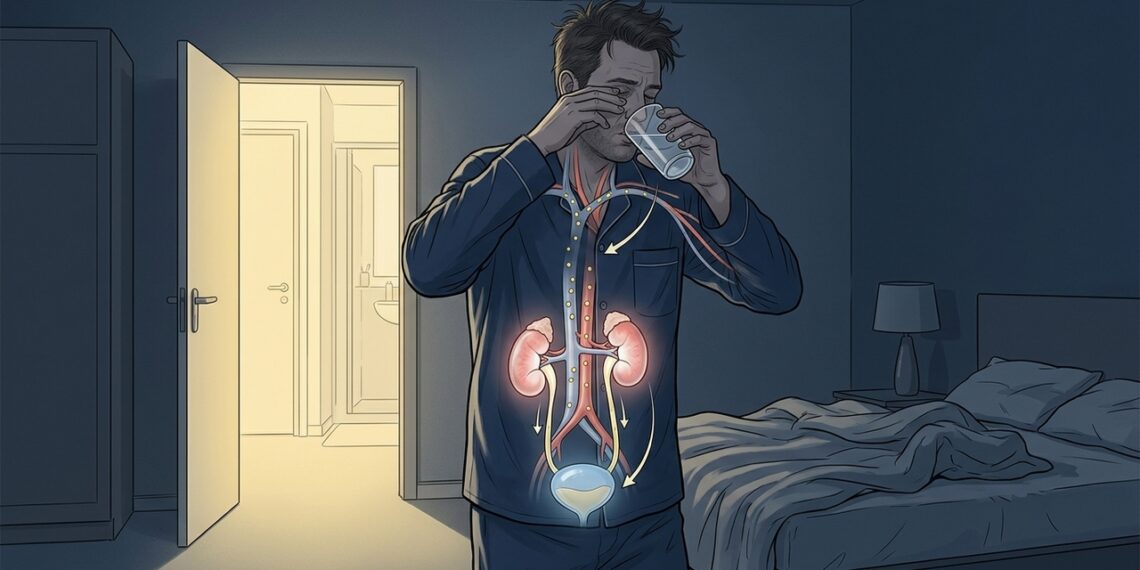 Sentir muita sede e ir ao banheiro à noite com frequência pode ser um dos primeiros sinais de diabetes