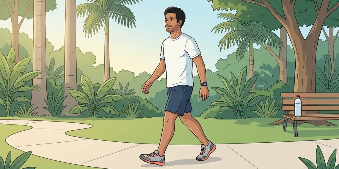 Quanto tempo leva para a caminhada fazer efeito na pressão