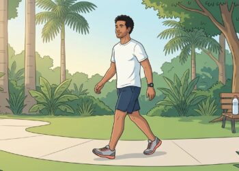 Quanto tempo leva para a caminhada fazer efeito na pressão