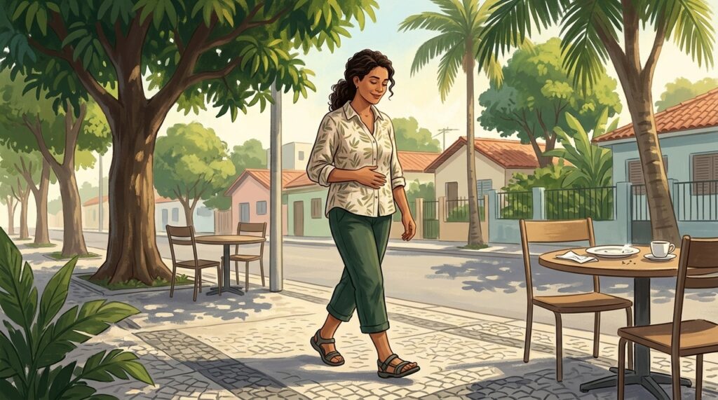 Por que caminhar depois das refeições é bom para a saúde?