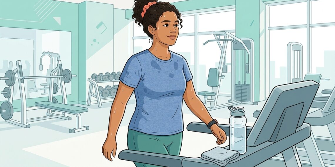 Suar muito no treino pode não significar que você queimou mais gordura, como se pensava