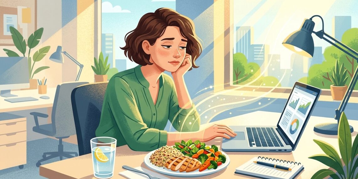 Você sente cansaço logo depois do almoço? Essas 5 mudanças simples podem dar mais disposição
