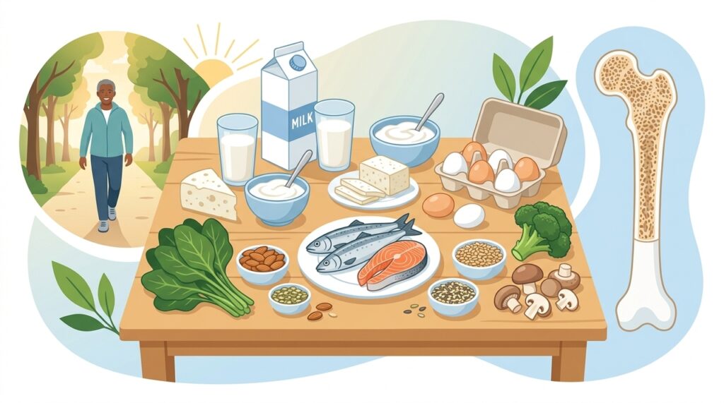 O que comer para fortalecer os ossos: a relação entre nutrição e saúde óssea