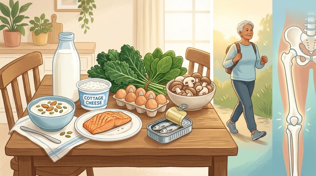 Alimentos que ajudam a manter os ossos fortes