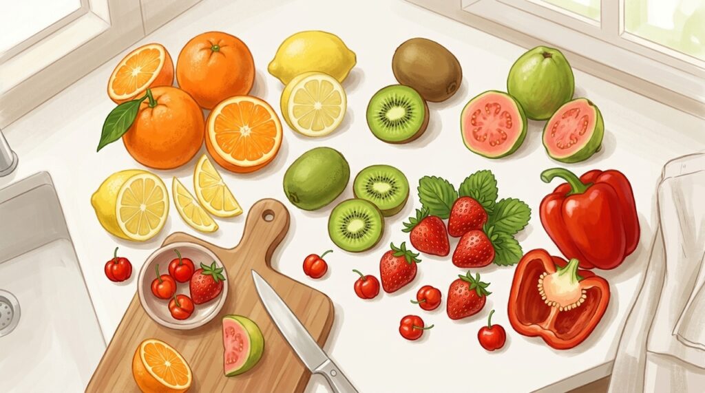 Qual deficiência de vitamina está associada a feridas que demoram a cicatrizar