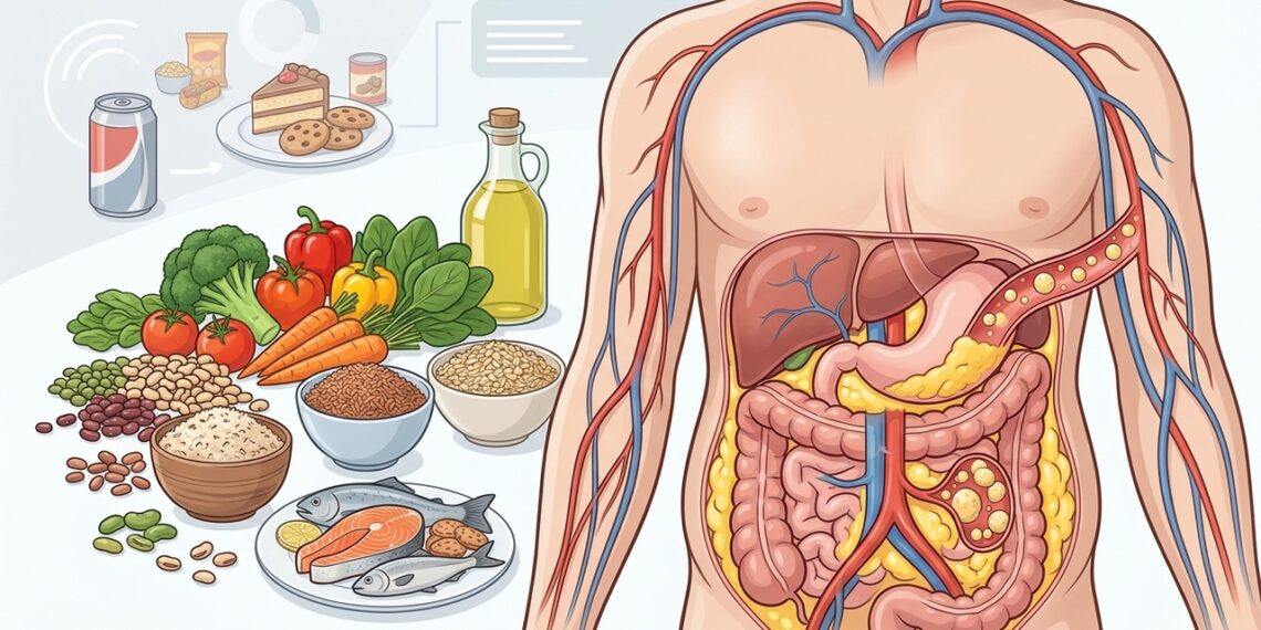 Triglicerídeos altos nem sempre vêm da gordura: o alerta sobre cintura, açúcar no sangue e síndrome metabólica