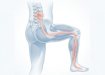 Dor lombar que desce para a perna: o sinal de trajeto que diferencia ciática de dor muscular comum