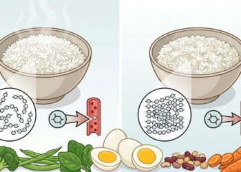 Arroz resfriado e reaquecido: o truque alimentar que pode mudar a resposta da glicose