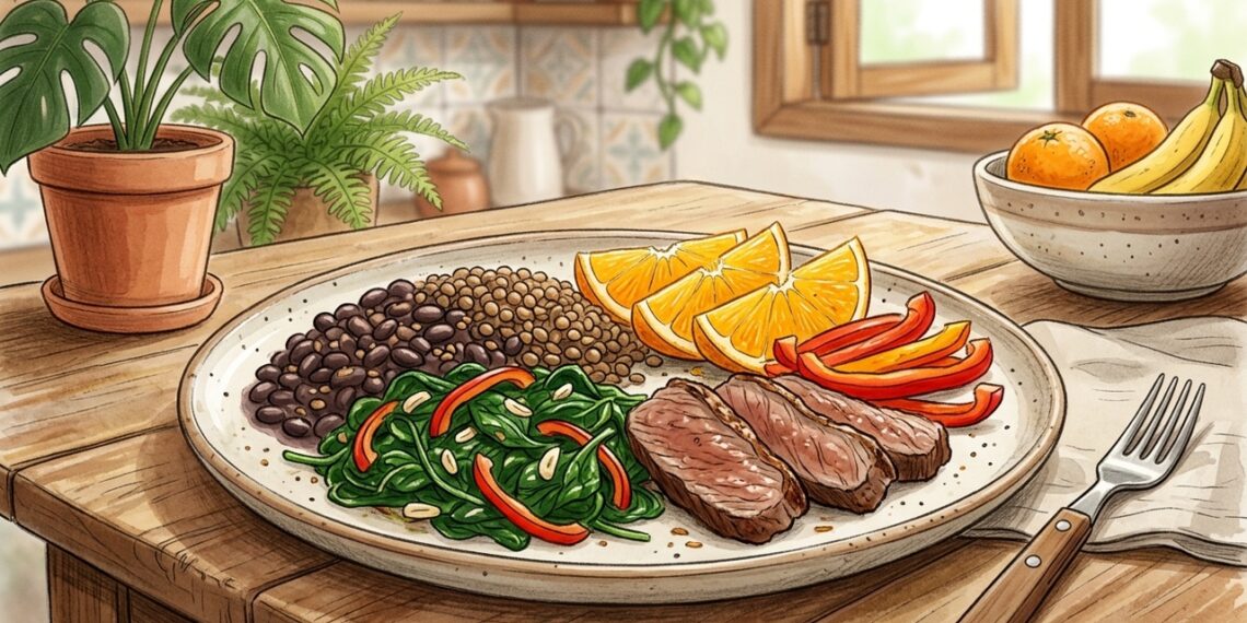 O que comer para repor o ferro depois de um período de anemia, segundo a ciência