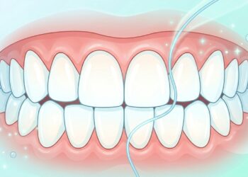A escovação dos dentes deve durar pelo menos 2 minutos, e depois disso deve-se usar o fio dental com cuidado