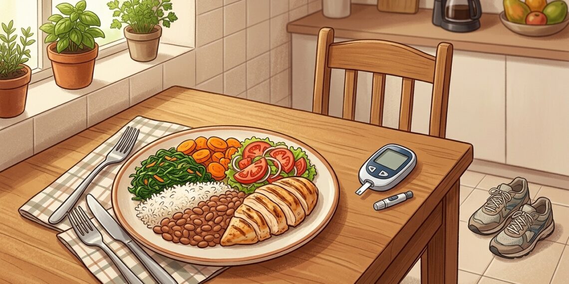 O hábito de 10 minutos após comer que pode reduzir o pico de glicose sem virar treino