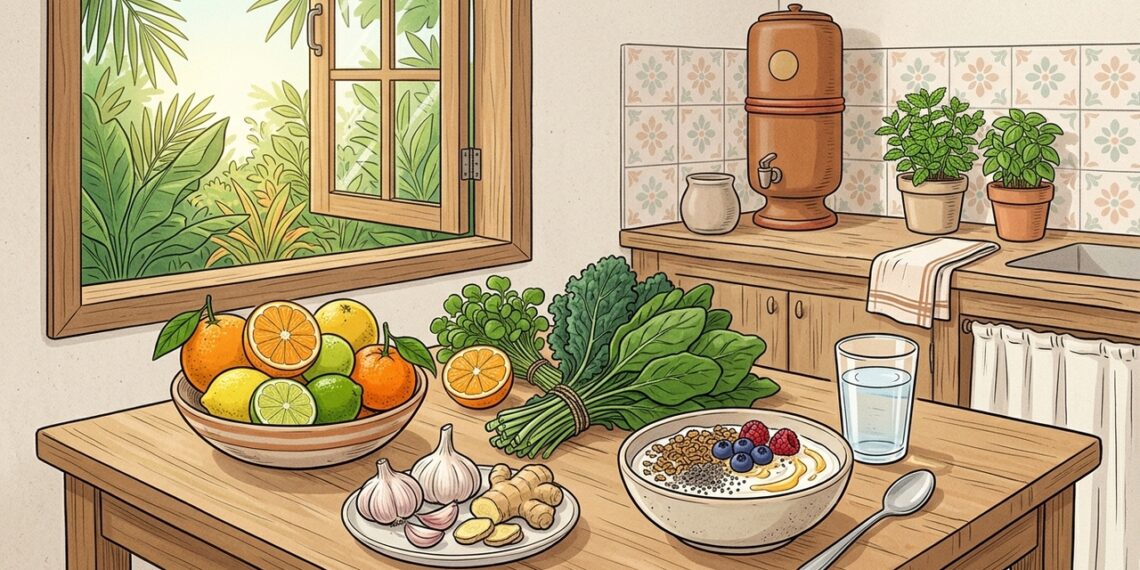 Esses 5 alimentos ajudam a fortalecer a imunidade no dia a dia