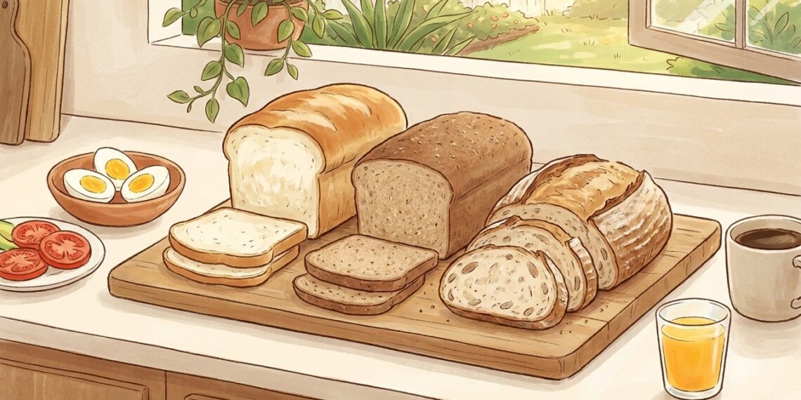 Pão branco, integral ou fermentação natural: o que a ciência mostra sobre resposta glicêmica após comer pão