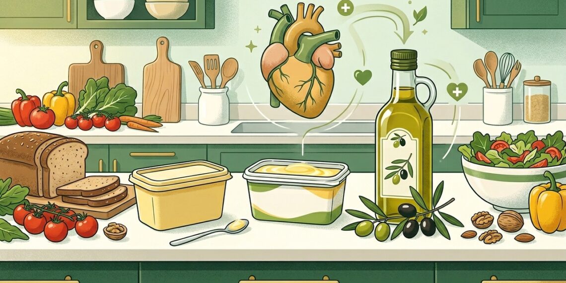 Manteiga, margarina ou azeite: qual é a opção mais saudável para cozinhar?
