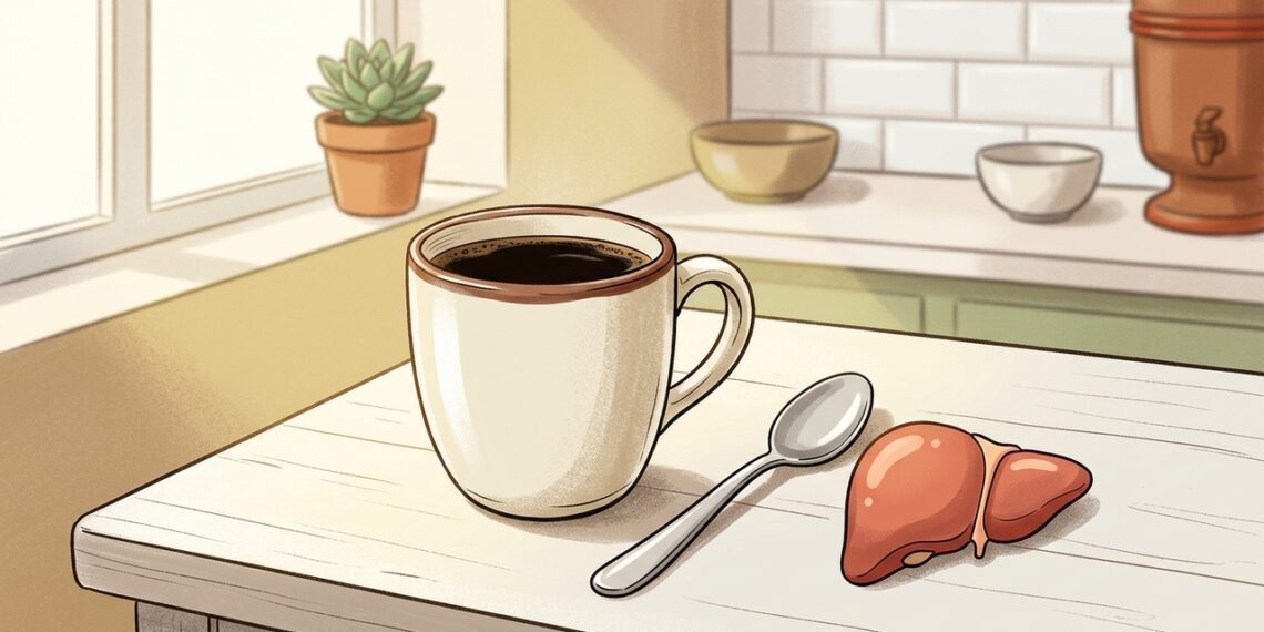 Café sem açúcar e fígado gorduroso: novo estudo investiga a relação com risco metabólico e microbiota intestinal