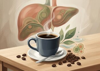 Café sem açúcar e fígado gorduroso: o que um estudo de 2026 encontrou sobre risco de MASLD