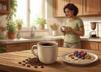 Café sem açúcar e fígado gorduroso: o estudo de 2026 que separou café puro de bebidas adoçadas