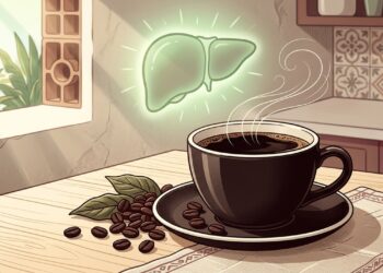 Café preto não age apenas pela cafeína: o papel pouco falado dos polifenóis na saúde do fígado