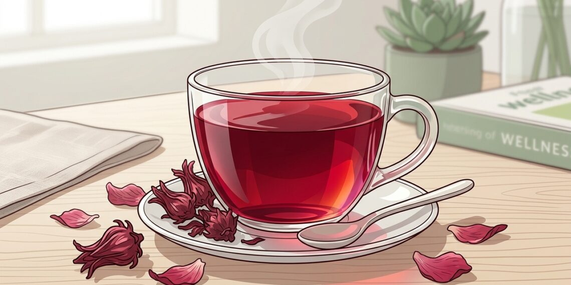 5 benefícios potenciais do chá de hibisco