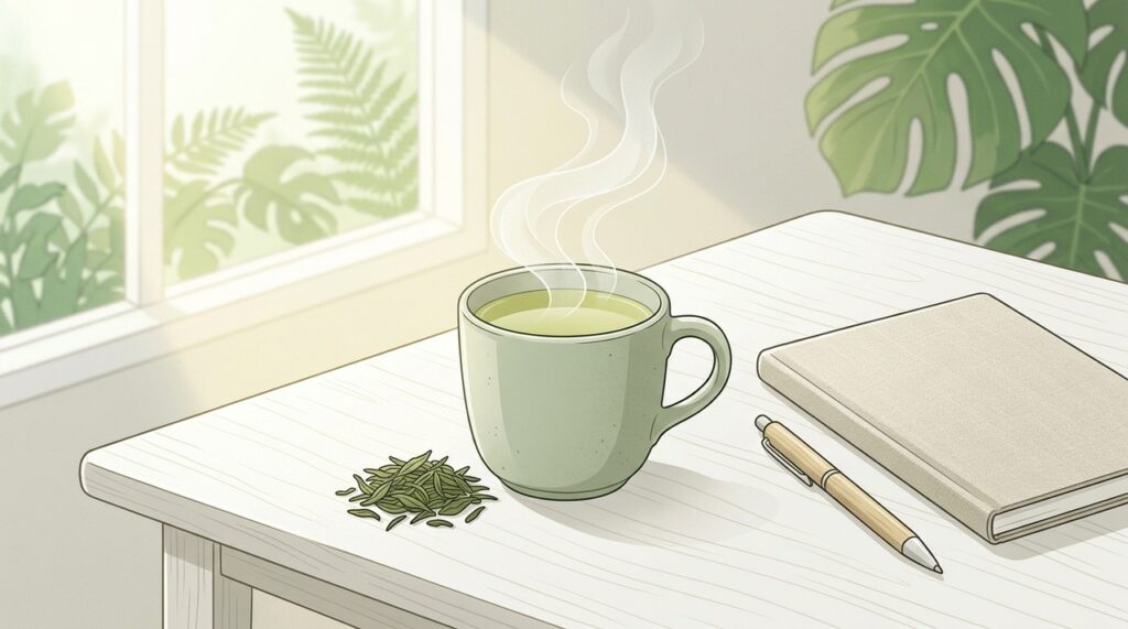 O consumo de chá-verde pode ajudar a melhorar o foco em três semanas em adultos com cansaço mental, com ligações à L-teanina e à cafeína moderada
