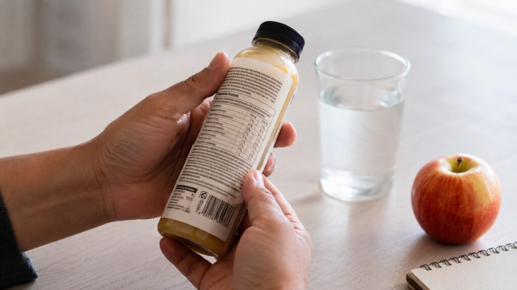 Observar a lista de ingredientes ajuda a identificar ultraprocessados consumidos com frequência.
