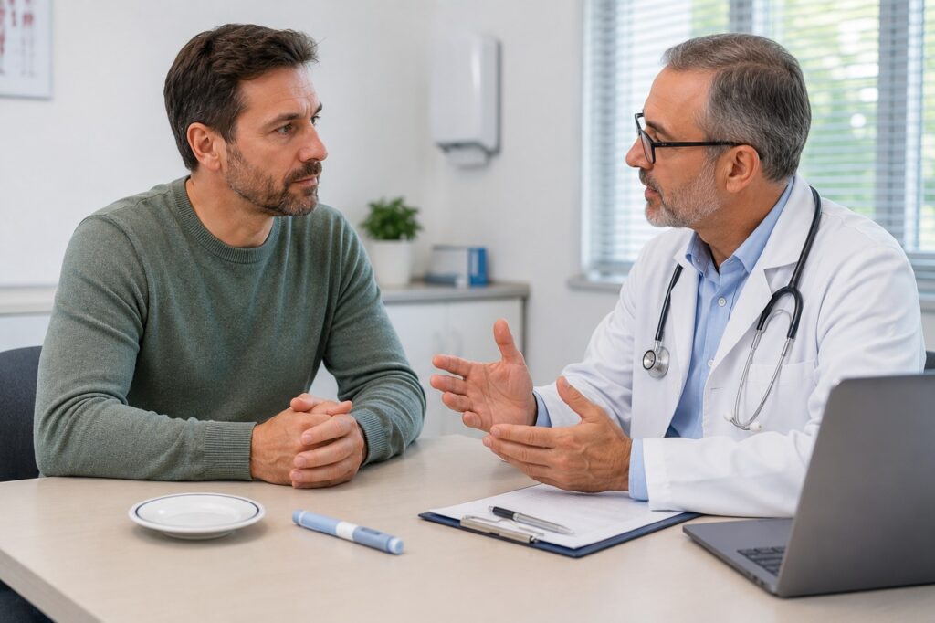 Ajuste de dose e orientação médica ajudam a usar a semaglutida com mais segurança.